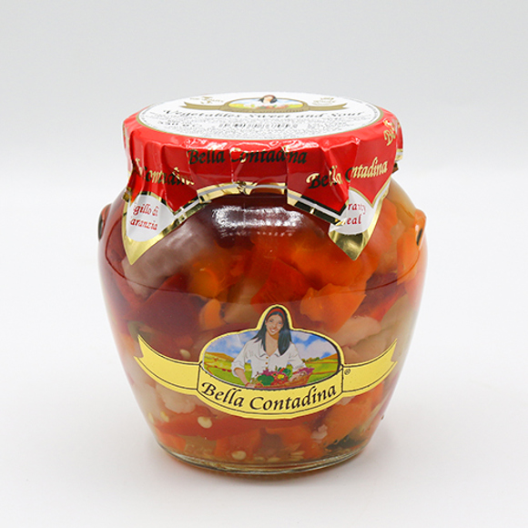 Assorted vegetable pickles / Bella Contadina / 6*330g (580ml)