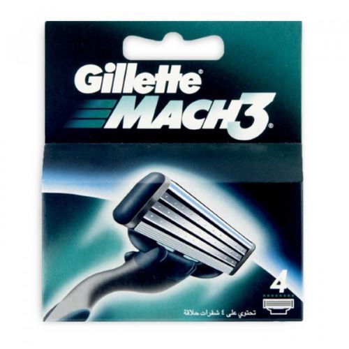 razor/gillette face mach-3/4 pcs