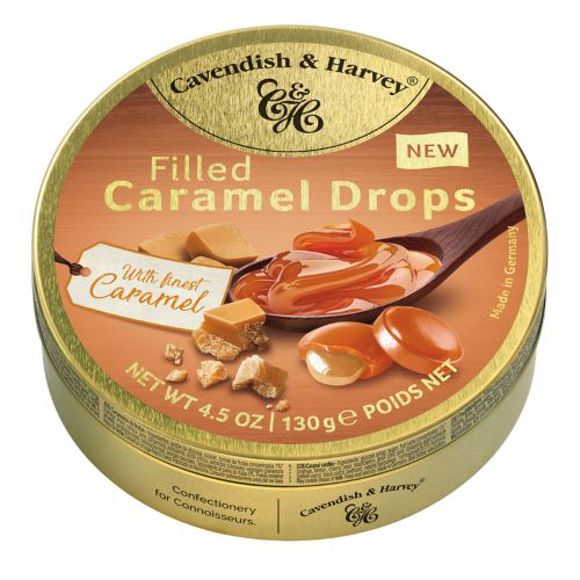 Candy / C & H / Caramel drops with caramel filling 11 * 130 gr