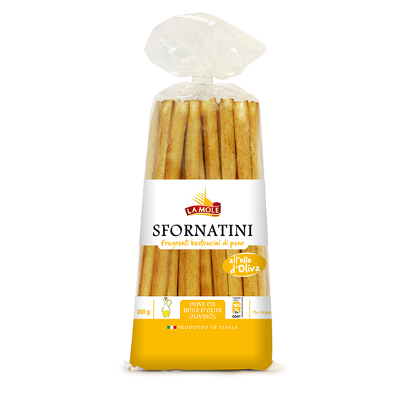 Bread sticks / La Mole / Olive oil 200 gr