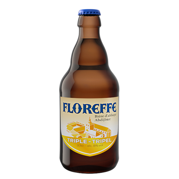 Belgian white beer /Brasserie Lefèbvre SA/ Florefe monastery, triple 12*330ml