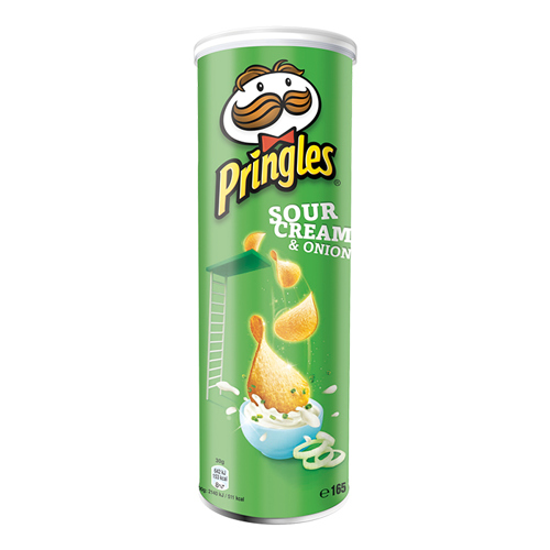 Chips / Pringles sour cream onion / 165 gr