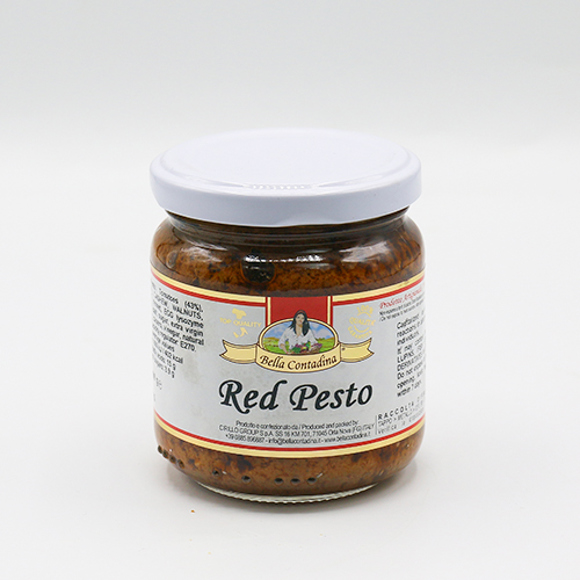 Red pesto sauce / Bella Contadina/ 12*190g (212ml)