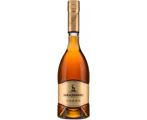 Cognac / Sarajishvili 5 * / 0.5 l