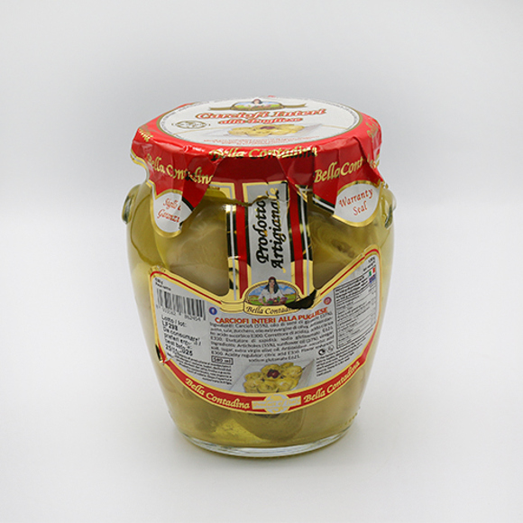 Canned artichokes/ Bella Contadina/ 6*530g (580ml)