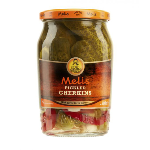 Canned vegetable / melissa / cucumber marinade with garlic and pepper 680g