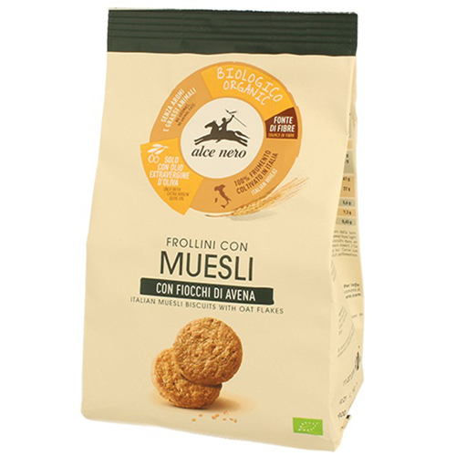 Organic loose biscuits / Alche Nero / Muesli 250 g