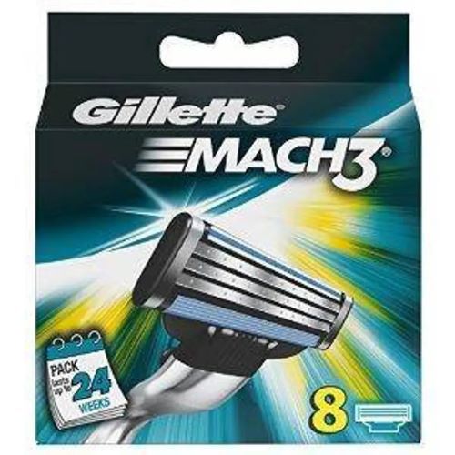 Razor blade/gillette/mach-3 8 pcs