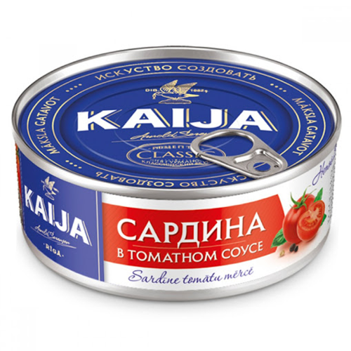 Canned fish / sardines in tomato / 240 gr