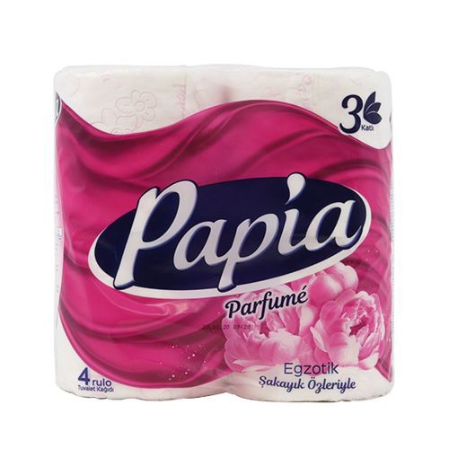 Toilet paper / Papia / 3-layer 4X12