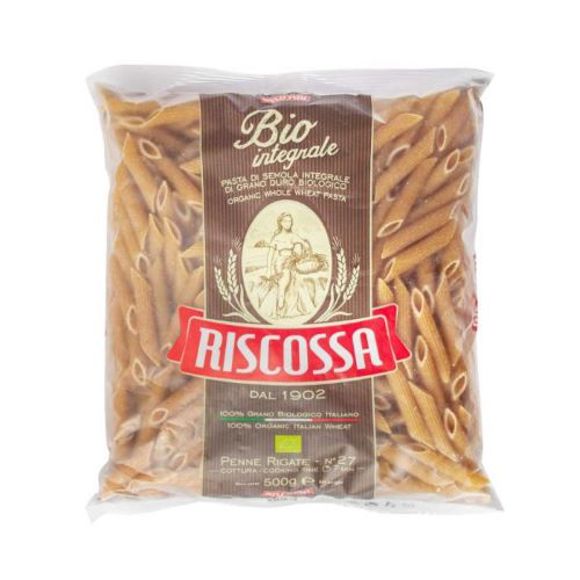 Pasta / Riscossa / "Bio Integral Penne Rigate" 001561/20 * 500gr