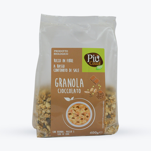 Organic granola/Lameri/with chocolate chips 4*400g