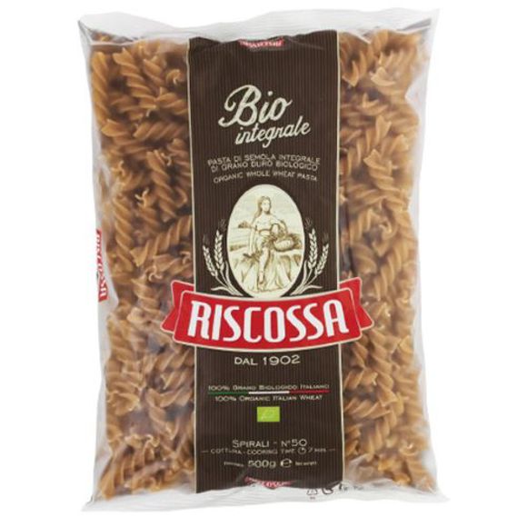 Pasta / Riscossa / "Bio Integral Spiral" 001578/20 * 500 gr