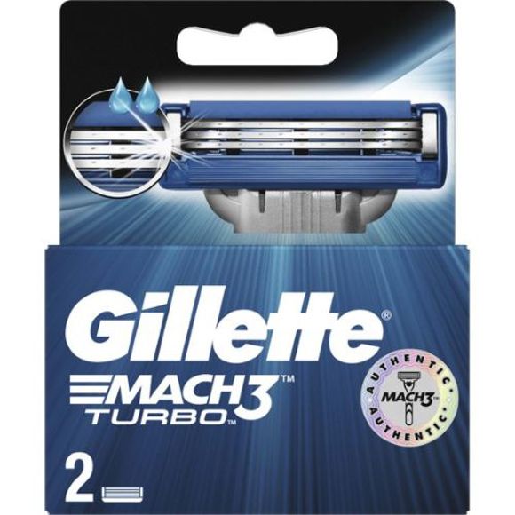 Razor blade / gillette / Mach-3 Turbo Aloe 2 pcs