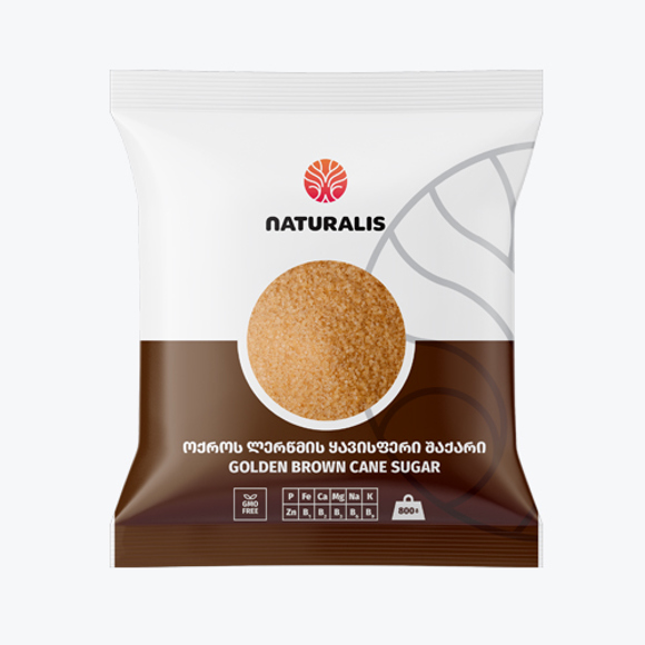 Golden reed (brown sugar) Naturalis 800 g.