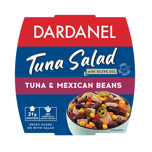 Canned fish /Dardanel/ Tuna salad with Mexican beans /24*160 g