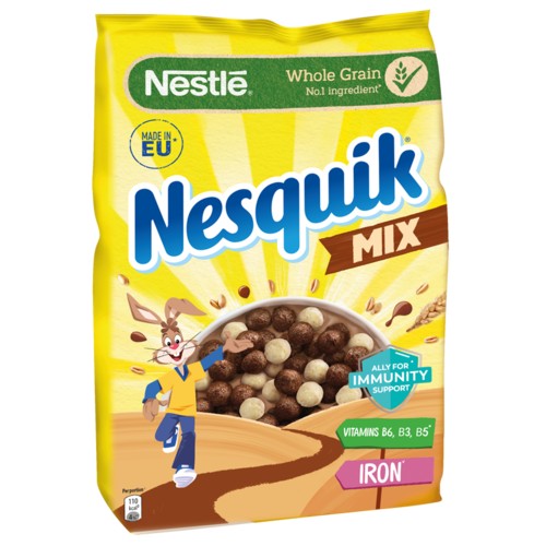 "NESQUIK"- მზა საუზმე ბურბუშელა მიქსი 460გრ