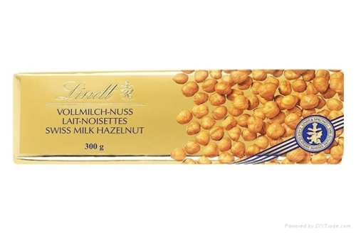 შოკოლადის ფილა MILK HAZELNUT GOLD 300გ 