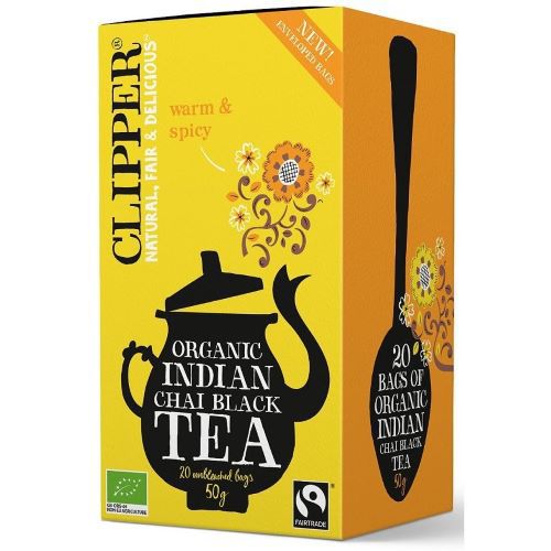 Indian black tea /Clipper/ organic, with cloves and cinnamon 4*50g