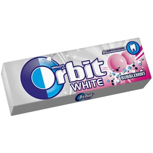 Chewing gum Orbit white bubblemint / 14 g