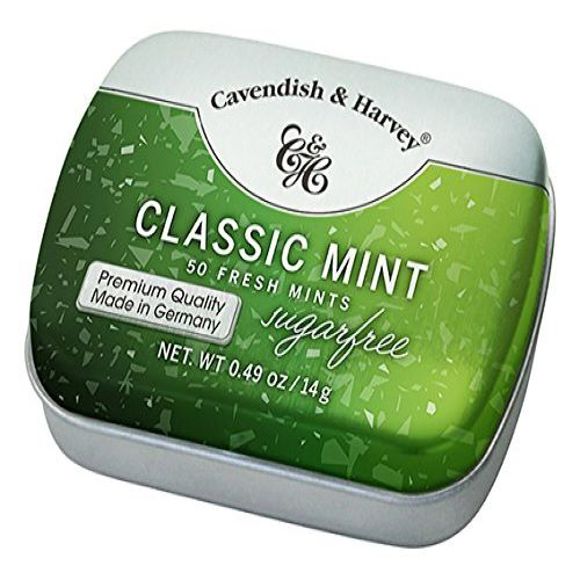 Candy without sugar mint / C&H / 14 gr