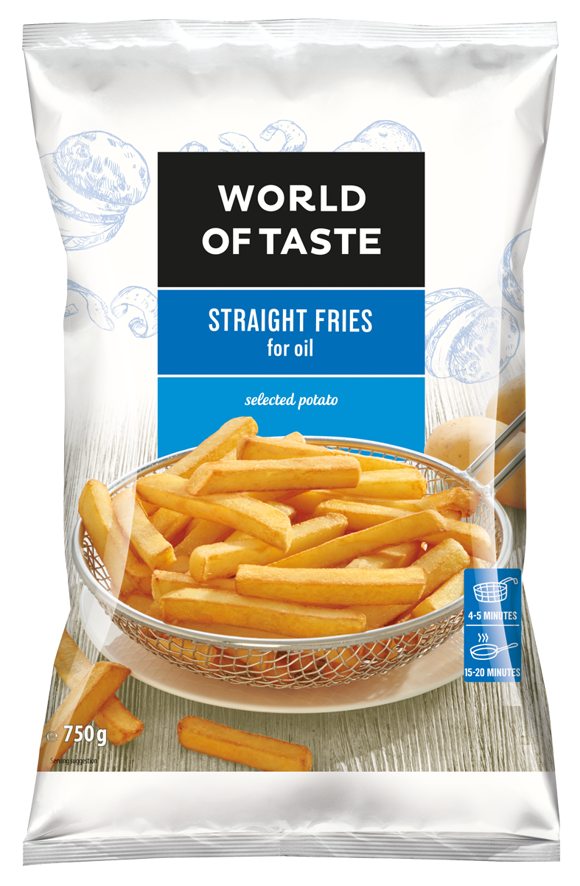 French fries /Iglotex/ standard 12*750g