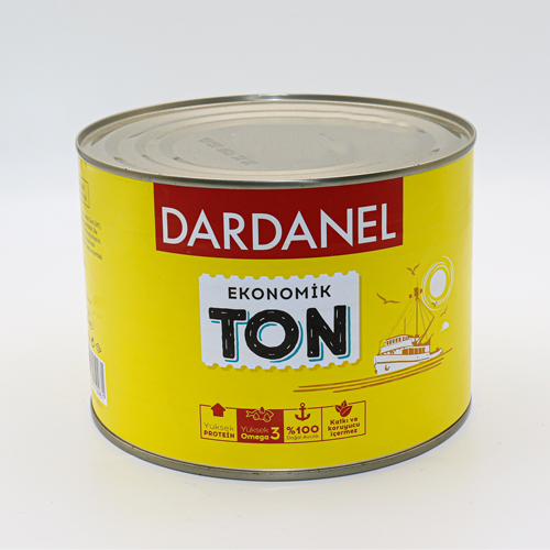 Canned fish/dardanel/tuna in sunflower oil 6*1705 g