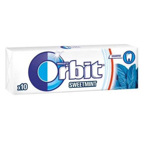 Orbit sweet mint chewing gum / 14 g